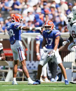 during the Gators' game against the Texas A&M Aggies on Saturday, September 21, 2024 at Ben Hill Griffin Stadium in Gainesville, Fla. / UAA Communications photo by Maddie Washburn