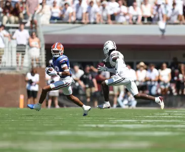 during the Gators' game against the Texas A&M Aggies on Saturday, September 21, 2024 at Ben Hill Griffin Stadium in Gainesville, Fla. / UAA Communications photo by Maddie Washburn