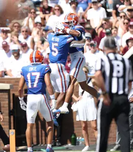 during the Gators' game against the Texas A&M Aggies on Saturday, September 21, 2024 at Ben Hill Griffin Stadium in Gainesville, Fla. / UAA Communications photo by Maddie Washburn