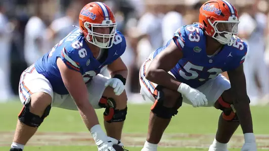 during the Gators' game against the Texas A&M Aggies on Saturday, September 21, 2024 at Ben Hill Griffin Stadium in Gainesville, Fla. / UAA Communications photo by Maddie Washburn