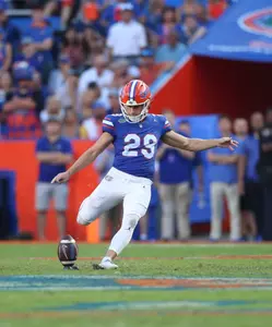 during the Gators' game against the Texas A&M Aggies on Saturday, September 14, 2024 at Ben Hill Griffin Stadium in Gainesville, Fla. / UAA Communications photo by Katie Park