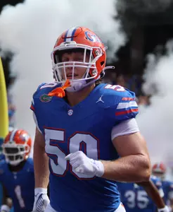 during the Gators' game against the Texas A&M Aggies on Saturday, September 14, 2024 at Ben Hill Griffin Stadium in Gainesville, Fla. / UAA Communications photo by Katie Park