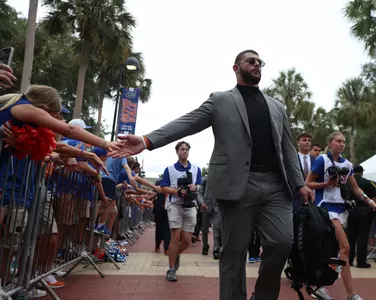 during the Gators' game against the Samford Bulldogs on Saturday, September 7, 2024 at Ben Hill Griffin Stadium in Gainesville, Fla. / UAA Communications photo by Bella Rosa