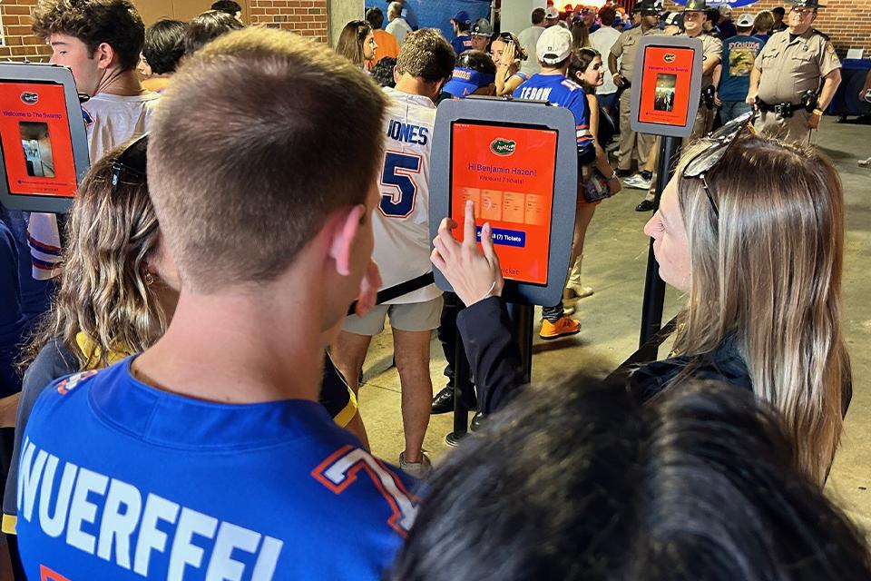 Official image for Florida Gators Express Entry facial-authentication program