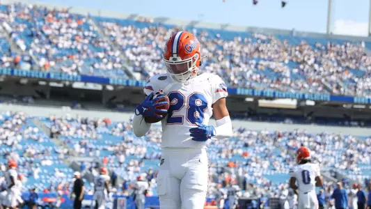 during the Gators' game against the Kentucky Wildcats on Saturday, September 30, 2023 at Kroger Field in Lexington, Kentucky / UAA Communications photo by Ashley Ray