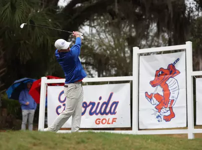 Florida Gators men's golf on Saturday, February 17, 2024 at the Mark Bostick Golf Course in Gainesville, FL / UAA Communications photo by Ashley Ray