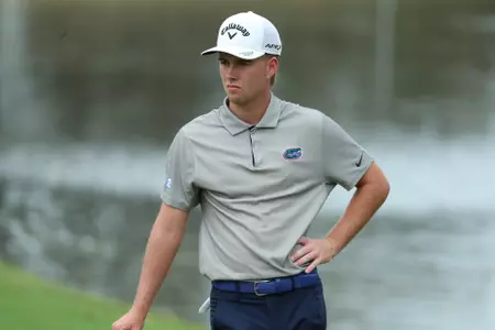 Florida Gators men's golf practice on Tuesday, February 13, 2024 at the Mark Bostick Golf Course in Gainesville, FL / UAA Communications photo by Katie Park