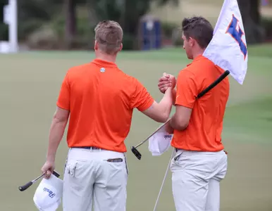 Florida Gators men's golf on Saturday, February 17, 2024 at the Mark Bostick Golf Course in Gainesville, FL / UAA Communications photo by Ashley Ray