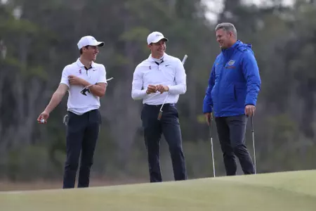 Florida Gators men's golf at the Pablo Creek Collegiate Cup on Monday, January 22, 2024 at the Pablo Creek Golf Course in Jacksonville, FL / UAA Communications photo by Katie Park