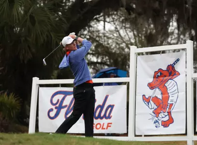 Florida Gators men's golf on Saturday, February 17, 2024 at the Mark Bostick Golf Course in Gainesville, FL / UAA Communications photo by Ashley Ray