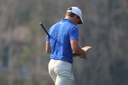Florida Gators men's golf on Tuesday, January 30, 2024 at the TPC Dye's Valley Golf Course in Ponte Vedra, FL / UAA Communications photo by Katie Park