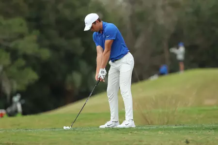Florida Gators men's golf on Friday, February 16, 2024 at the Mark Bostick Golf Course in Gainesville, FL / UAA Communications photo by Te'a Startz