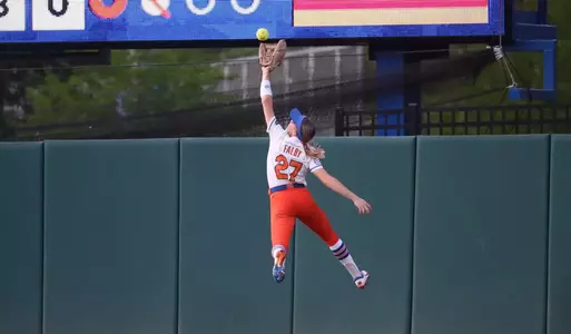 during the Gators' game against the Auburn Tigers on Friday, April 7, 2023 at Katie Seashole Pressly Softball Stadium in Gainesville, FL / UAA Communications photo by Hannah White