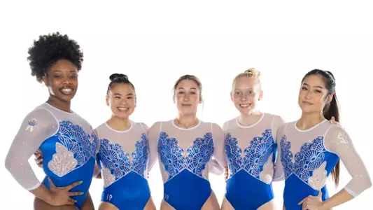 Florida's 2024 seniors - Michala Magee (left), Ellie Lazzari, Payton Richards, Chloi Clark and Victoria Nguyen
