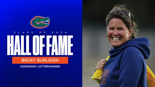 Becky Burleigh - Florida Athletics Hall of Fame Class of 2024