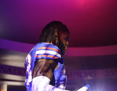 during the Gators' Orange & Blue Game on Saturday, April 13, 2024 at Ben Hill Griffin Stadium in Gainesville, Fla. / UAA Communications photo by Ashley Ray