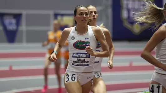 SEC Championships on Saturday, February 24, 2024 at Randal Tyson Track in Fayetteville, Ark. / UAA Communications photo by Gabriella Whisler