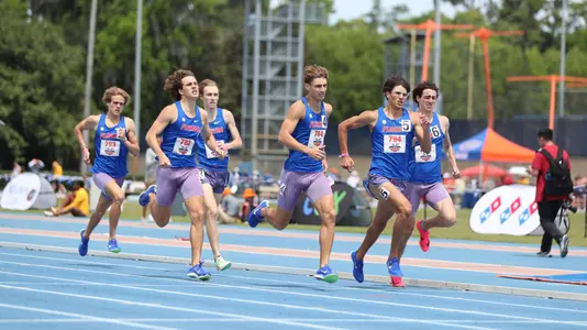 during the Florida Pepsi Relays on Saturday, March 30, 2024 at Percy Beard Track at James G. Pressly Stadium in Gainesville, Fla. / UAA Communications photo by Gabriella Whisler
