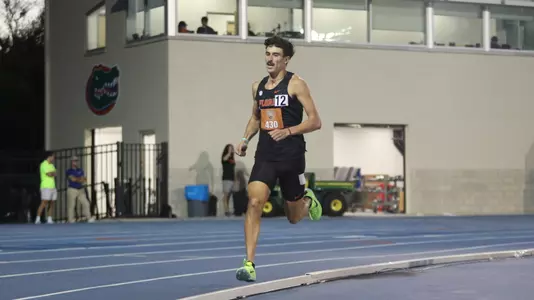 during the Tom Jones Memorial Invitational on Friday, April 12, 2024 at Percy Beard Track at James G. Pressly Stadium in Gainesville, Fla. / UAA Communications photo by Mallory Peak