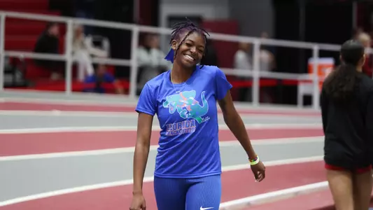 during the Tyson Invitational on Saturday, February 10, 2024 at Randal Tyson Track Center in Fayetteville, AR / UAA Communications photo by Mallory Peak
