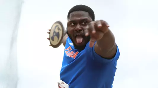 during the FSU Relays on Friday, March 22, 2024 at Mike Long Track in Tallahassee, Fla. / UAA Communications photo by Gabriella Whisler