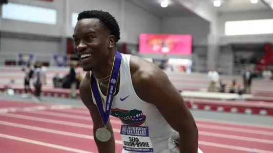 SEC Championships on Saturday, February 24, 2024 at Randal Tyson Track in Fayetteville, Ark. / UAA Communications photo by Gabriella Whisler