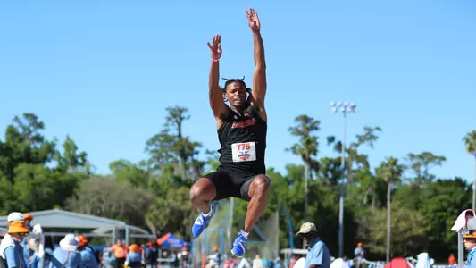 during the Florida Pepsi Relays on Friday, March 29, 2024 at Percy Beard Track at James G. Pressly Stadium in Gainesville, Fla. / UAA Communications photo by Gabriella Whisler