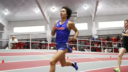 during the Tyson Invitational on Saturday, February 10, 2024 at Randal Tyson Track Center in Fayetteville, AR / UAA Communications photo by Mallory Peak