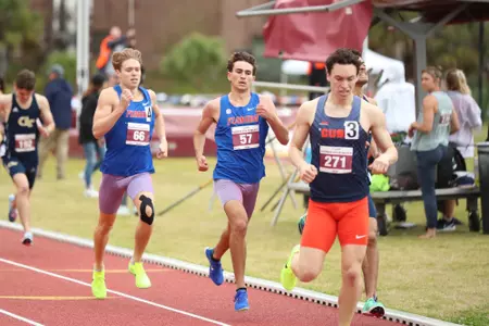 during the FSU Relays on Friday, March 22, 2024 at Mike Long Track in Tallahassee, Fla. / UAA Communications photo by Gabriella Whisler