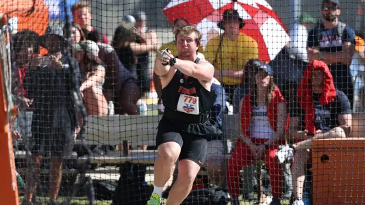 during the Pepsi Relays on Friday, March 29, 2024 at Percy Beard Track at James G. Pressly Stadium in Gainesville, Fla. / UAA Communications photo by Ashley Ray