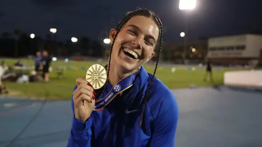 Claire Bryant 2024 SEC Outdoor Championships GOLD