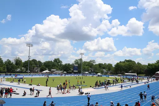 during NCAA Regional Practice on Tuesday, May 21, 2024 at Kentucky Outdoor Track & Field Facility in Lexington, KY / UAA Communications photo by Mallory Peak