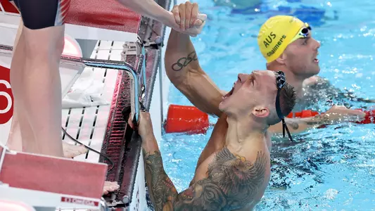 Caeleb Dressel Gold - 4x100m freestyle relay