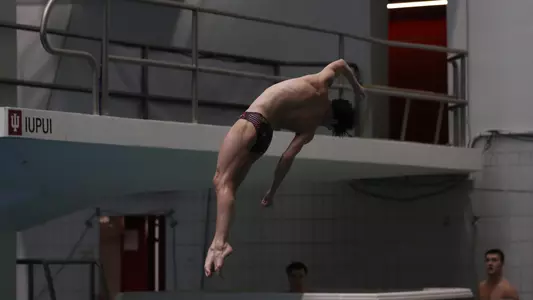 during the Gator Men?s NCAA Championship on Thursday, March 28, 2024 at IU Natatorium in Indianapolis, Ind. / UAA Communications photo by Bryce Mitchell