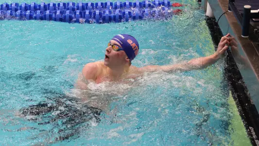 during the Gators' SEC Championships meet on Thursday, February 22, 2024 at James E. Martin Aquatic Center in Auburn, Ala. / UAA Communications photo by Bryce Mitchell