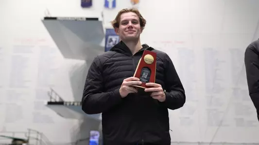 during the Gator Men?s NCAA Championship on Saturday, March 30, 2024 at IU Natatorium in Indianapolis, Ind. / UAA Communications photo by Bryce Mitchell
