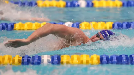 during the Gators' SEC Championships meet on Saturday, February 24, 2024 at James E. Martin Aquatic Center in Auburn, Ala. / UAA Communications photo by Bryce Mitchell