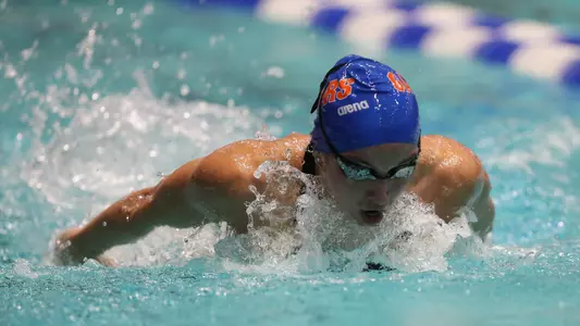 during the Gator Women?s NCAA Championship on Friday, March 22, 2024 at the Gabrielsen Natatorium in Athens, Ga. / UAA Communications photo by Bryce Mitchell