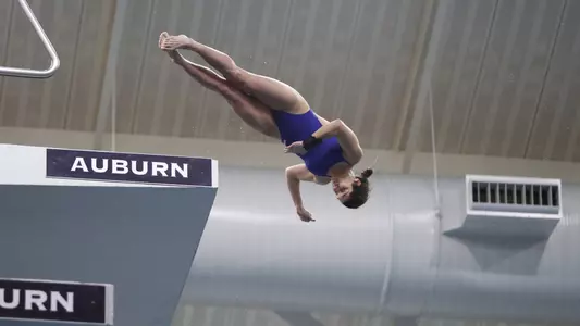 during the Gators' SEC Championships meet on Saturday, February 24, 2024 at James E. Martin Aquatic Center in Auburn, Ala. / UAA Communications photo by Bryce Mitchell