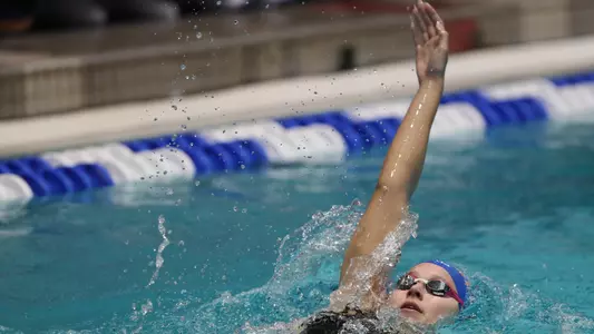 during the Gator Women?s NCAA Championship on Friday, March 22, 2024 at the Gabrielsen Natatorium in Athens, Ga. / UAA Communications photo by Bryce Mitchell