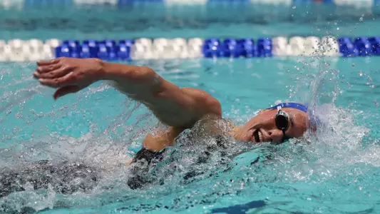 during the Gator Women?s NCAA Championship on Saturday, March 23, 2024 at the Gabrielsen Natatorium in Athens, Ga. / UAA Communications photo by Bryce Mitchell