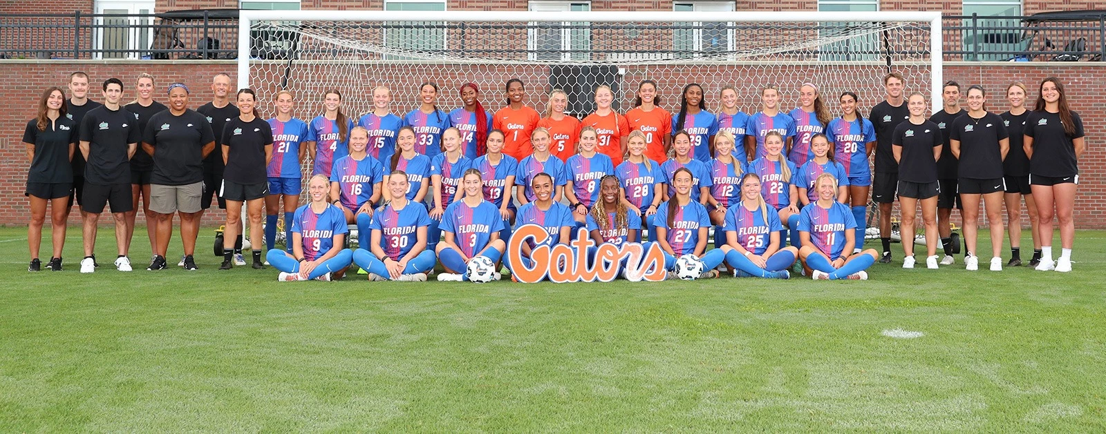2024 Florida soccer team photo with staff 240815