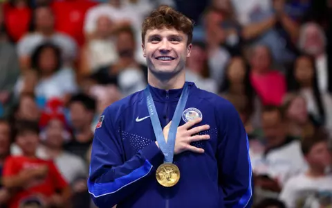 Bobby Finke 1500m Gold Medal