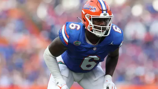during the Gators' game against the Vanderbilt Commodores on Saturday, October 7, 2023 at Ben Hill Griffin Stadium in Gainesville, Fla. / UAA Communications photo by Maddie Washburn