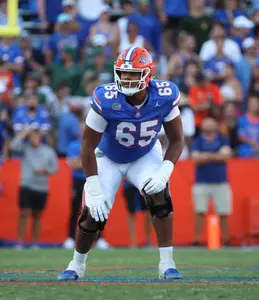 during the SEC Nation show prior to the Gators' game against the Miami Hurricanes on Saturday, August 31, 2024 at Ben Hill Griffin Stadium in Gainesville, Fla. / UAA Communications photo by Maddie Washburn