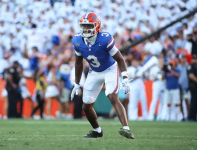 during the SEC Nation show prior to the Gators' game against the Miami Hurricanes on Saturday, August 31, 2024 at Ben Hill Griffin Stadium in Gainesville, Fla. / UAA Communications photo by Maddie Washburn