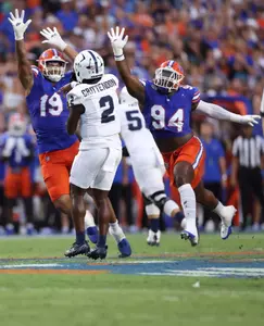 during the Gators' game against the Samford Bulldogs on Saturday, September 7, 2024 at Ben Hill Griffin Stadium in Gainesville, Fla. / UAA Communications photo by Maddie Washburn
