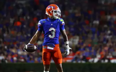 during the Gators' game against the Bulldogs on Saturday, September 7, 2024 at Ben Hill Griffin Stadium in Gainesville, Fla. / UAA Communications photo by Nicole Scharff