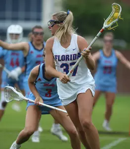 during the Gators' game against the Flames on Wednesday, March 27, 2024 at Donald R. Dizney Stadium in Gainesville, FL / UAA Communications photo by Katie Park