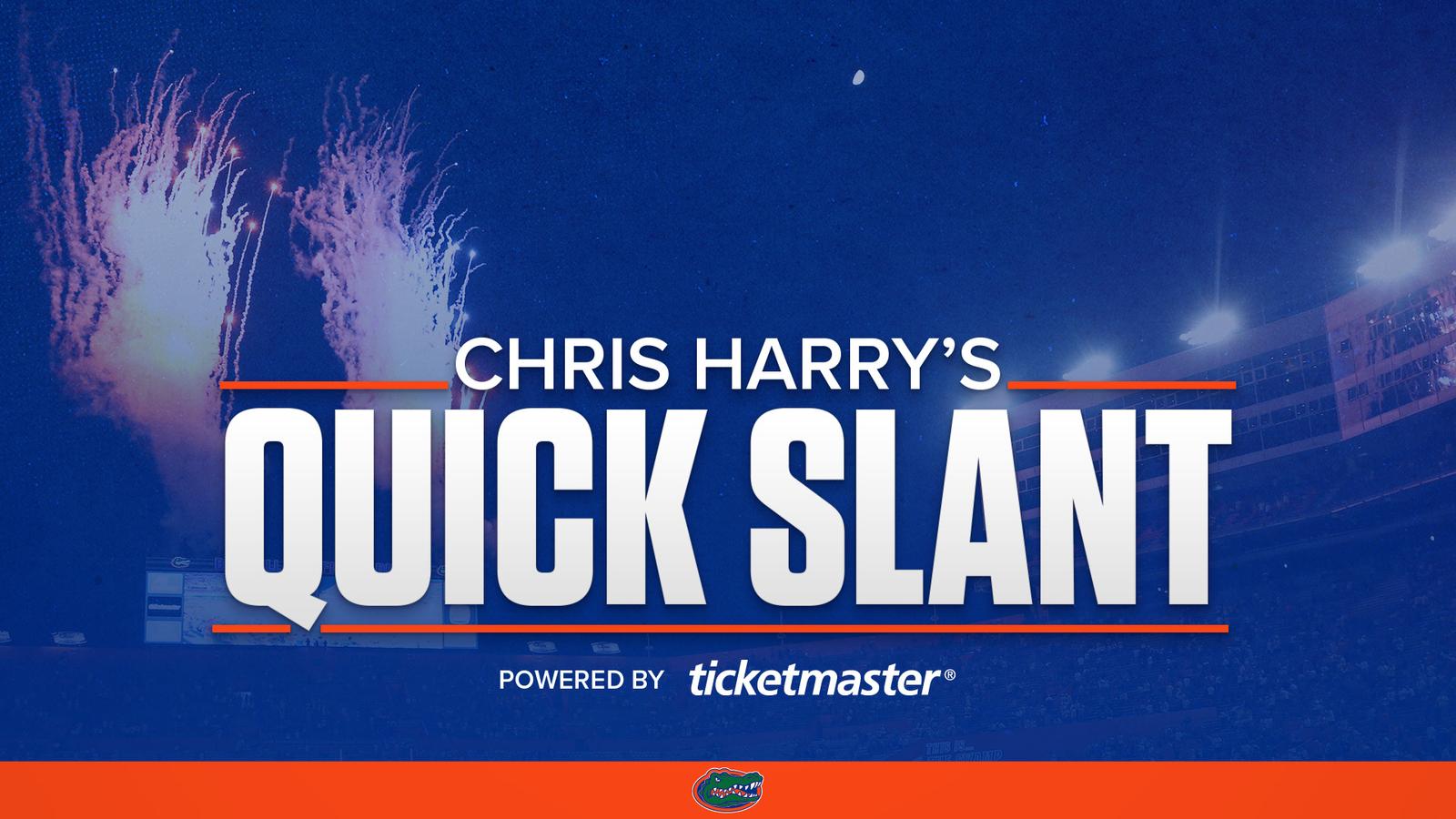 Slanted Final FINAL: Blue 38, Orange 32 - Florida Gators